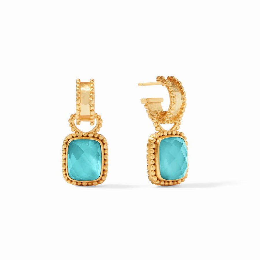 Marbella Hoop & Charm Earring-Julie Vos-Swag Designer Jewelry