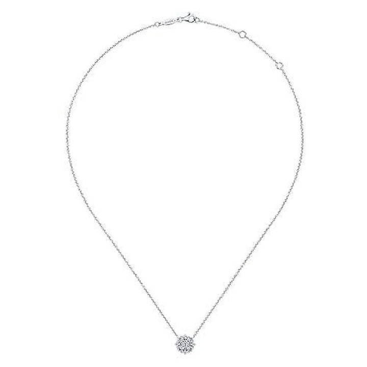 Milgrain Diamond Pendant-Gabriel & Co-Swag Designer Jewelry