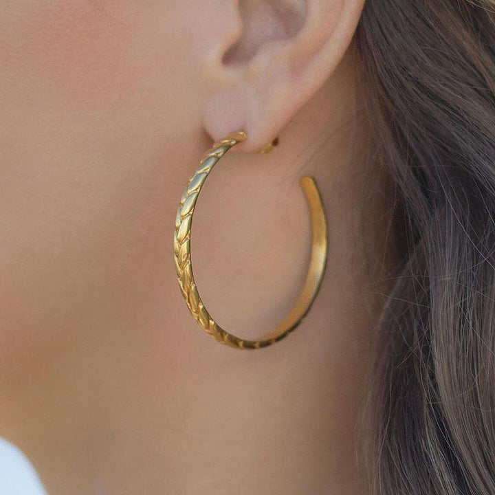 Monterey Hoop Earring-Julie Vos-Swag Designer Jewelry