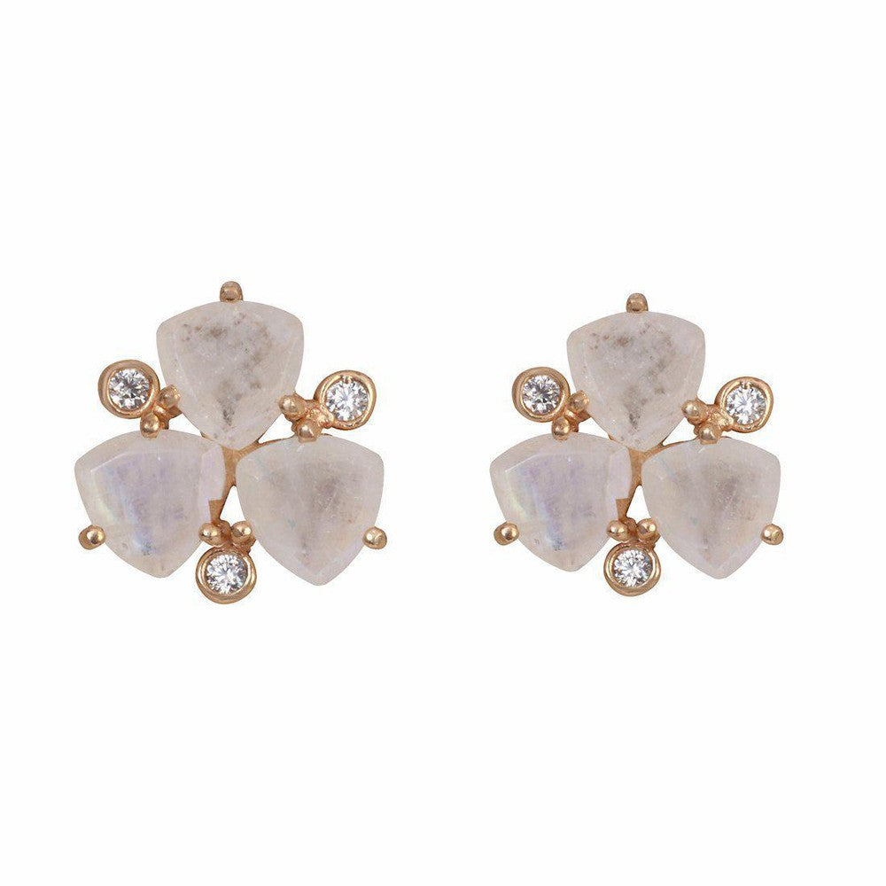 Moonstone Earrings-Atelier Mon-Swag Designer Jewelry