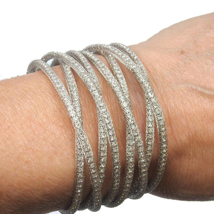 Multi Row Crystal Cuff-Swag Designer Jewelry-Swag Designer Jewelry