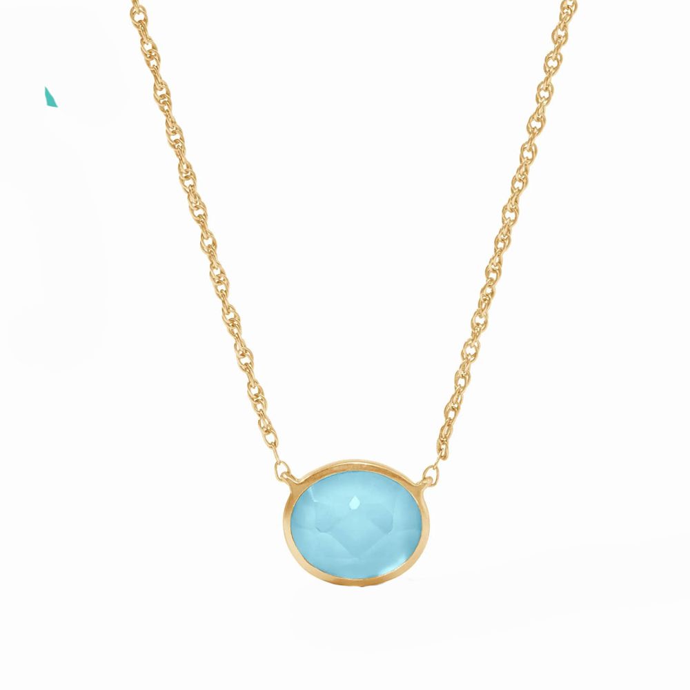 Nassau Solitaire Necklace-Julie Vos-Swag Designer Jewelry