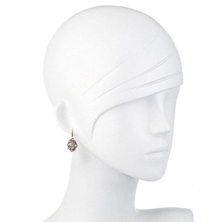 Opal Crystal Earrings-Theia Jewelry-Swag Designer Jewelry