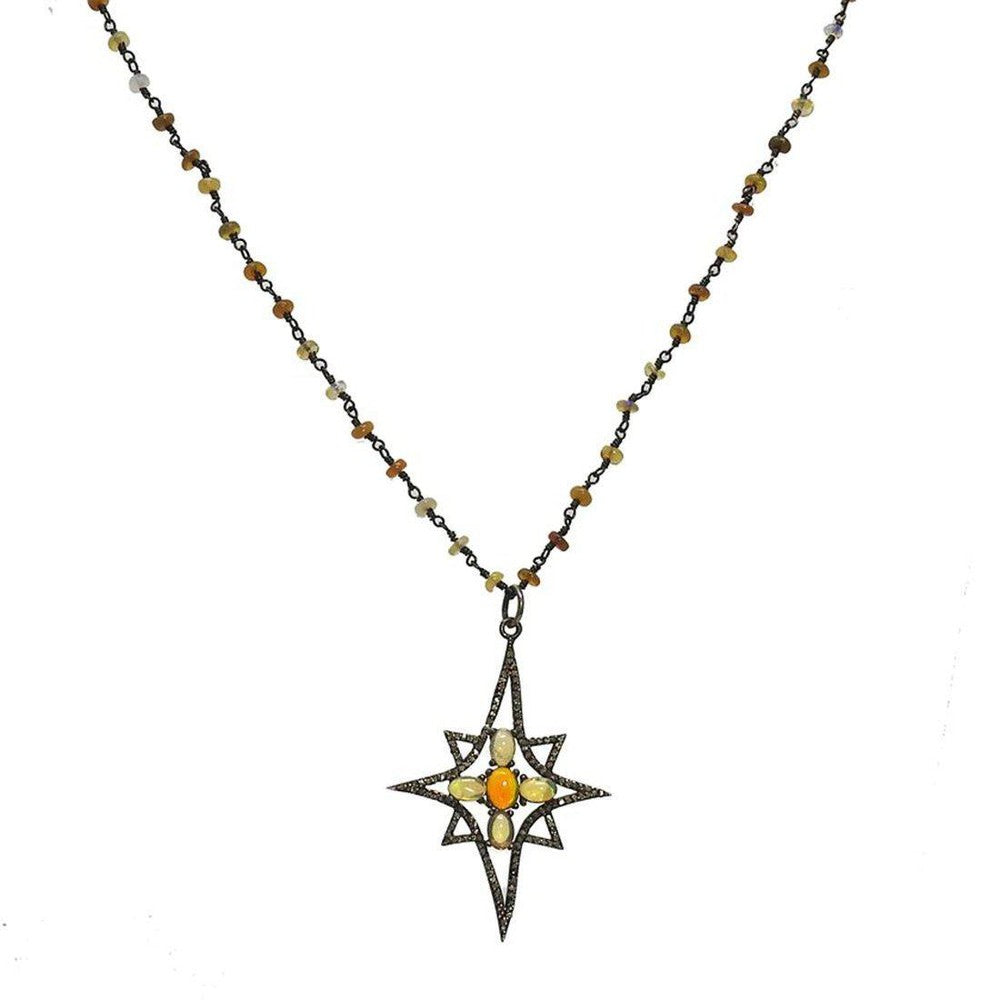 Opal Star Pendant-Emily Keifer-Swag Designer Jewelry