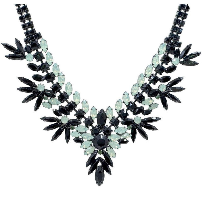 Opal and Amethyst Necklace-Elizabeth Cole-Swag Designer Jewelry