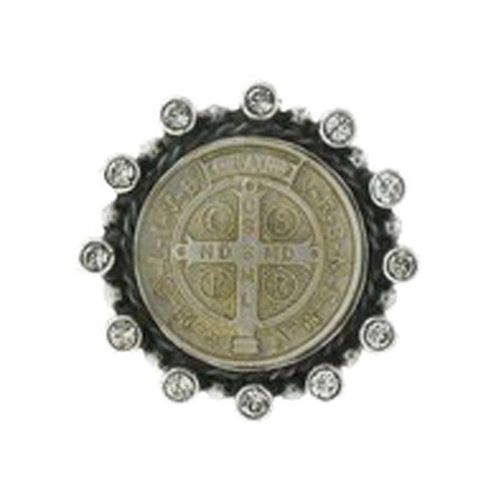 Original San Benito Grande Ring-Virgins Saints and Angels-Swag Designer Jewelry