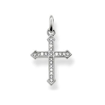 Pave Cross Pendant-Thomas Sabo-Swag Designer Jewelry