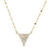Pave Diamond Spike Necklace-Lana Jewelry-Swag Designer Jewelry