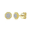 Pave Diamond Studs-Gabriel & Co-Swag Designer Jewelry