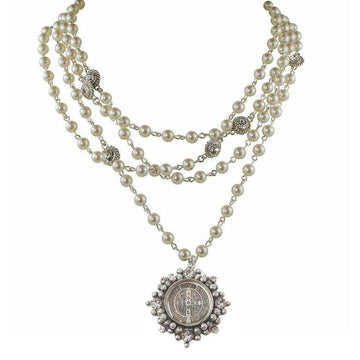 Pearl Magdalena-6mm-Virgins Saints and Angels-Swag Designer Jewelry