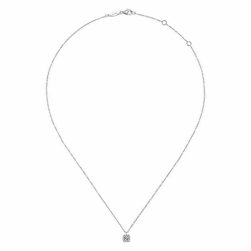 Petite Diamond Pendant-Gabriel & Co-Swag Designer Jewelry