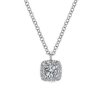 Petite Diamond Pendant-Gabriel & Co-Swag Designer Jewelry