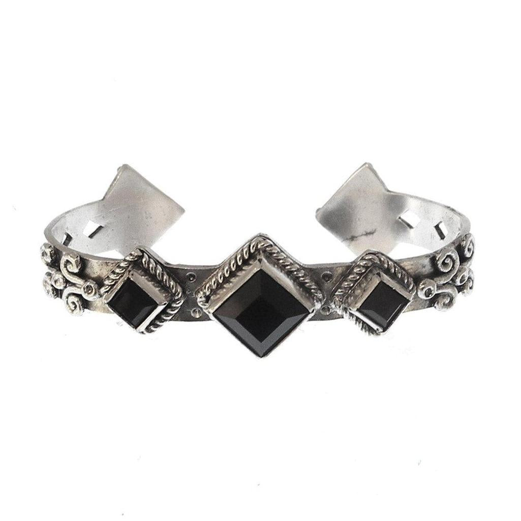 Petite Paloma Cuff Silver-Virgins Saints and Angels-Swag Designer Jewelry