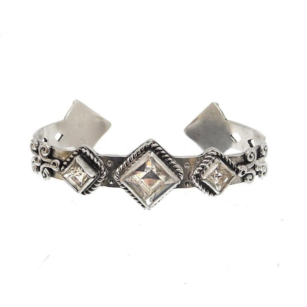 Petite Paloma Cuff Silver-Virgins Saints and Angels-Swag Designer Jewelry