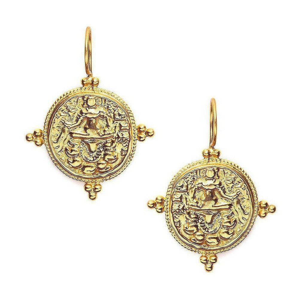 Quatro Coin Earrings-Julie Vos-Swag Designer Jewelry