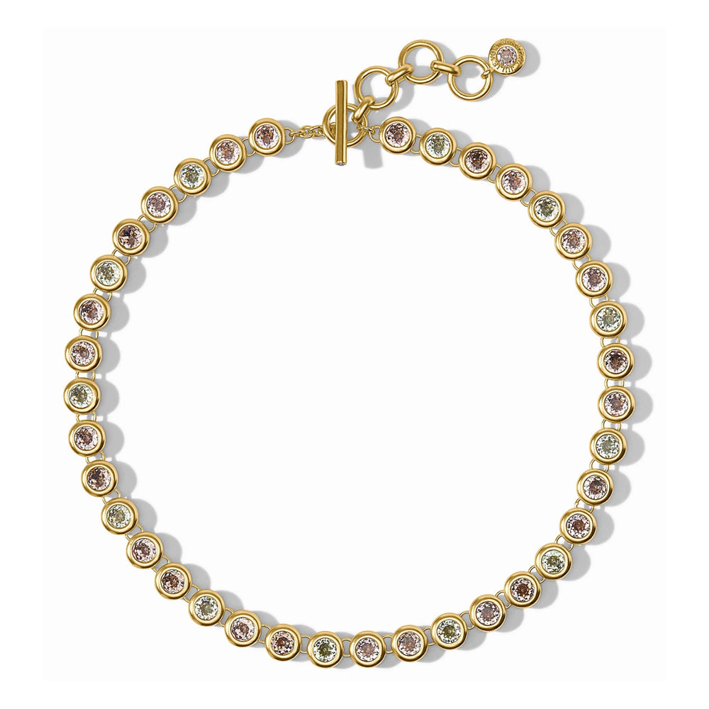 Rainbow Tennis Necklace-Julie Vos-Swag Designer Jewelry