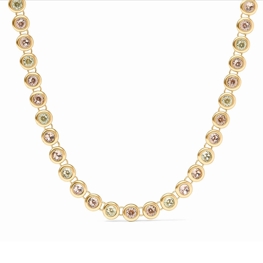 Rainbow Tennis Necklace-Julie Vos-Swag Designer Jewelry