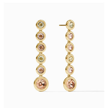 Rainbow Tier Earrings-Julie Vos-Swag Designer Jewelry