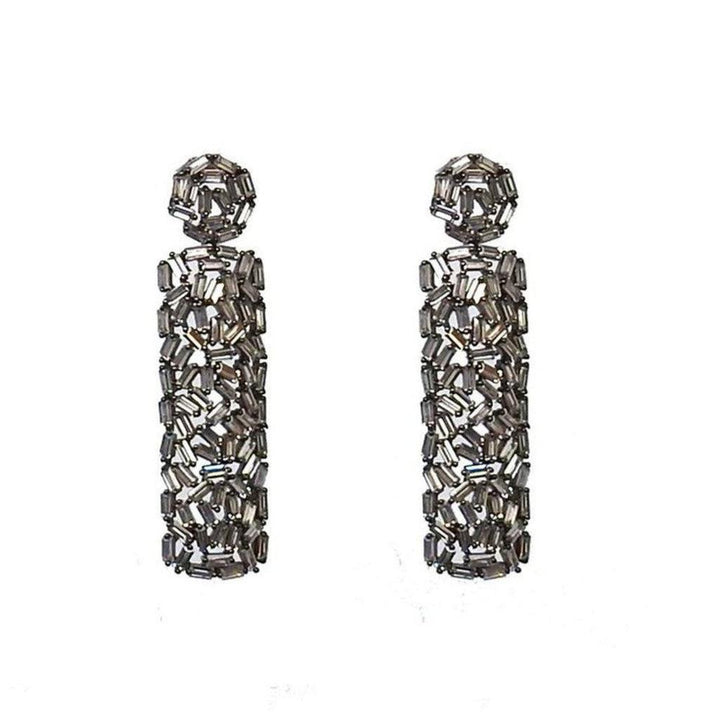 Rectangular Drop Earrings-Swag Designer Jewelry-Swag Designer Jewelry
