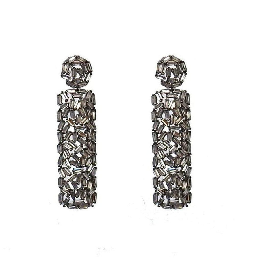 Rectangular Drop Earrings-Swag Designer Jewelry-Swag Designer Jewelry
