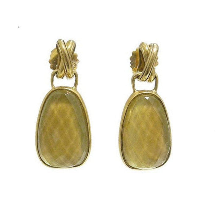 Reversable Trapizoid Drop Earrings-Vaubel Designs-Swag Designer Jewelry