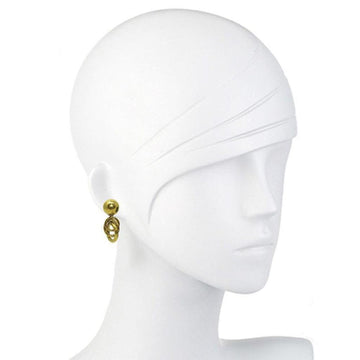 Ring Drop Clip Earrings-Vaubel Designs-Swag Designer Jewelry