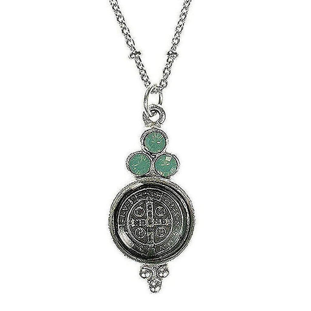 San Benito Lucia Charm i-Virgins Saints and Angels-Swag Designer Jewelry