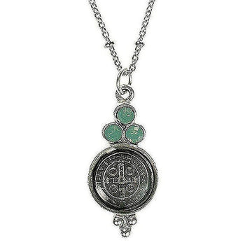 San Benito Lucia Charm i-Virgins Saints and Angels-Swag Designer Jewelry