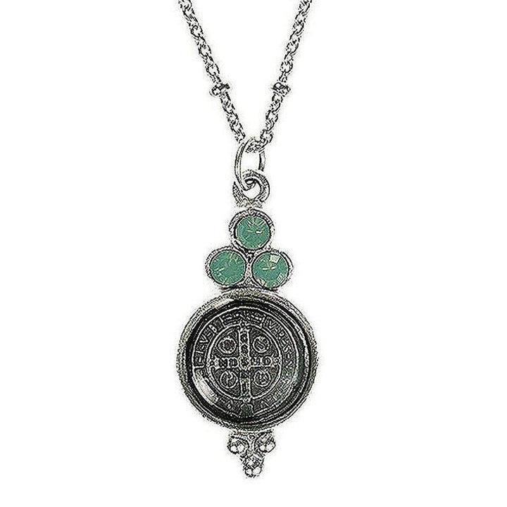 San Benito Lucia Charm i-Virgins Saints and Angels-Swag Designer Jewelry