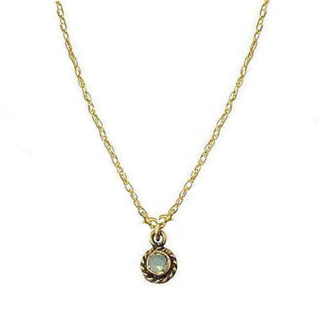 Santa Monica Single Crystal Choker-Virgins Saints and Angels-Swag Designer Jewelry