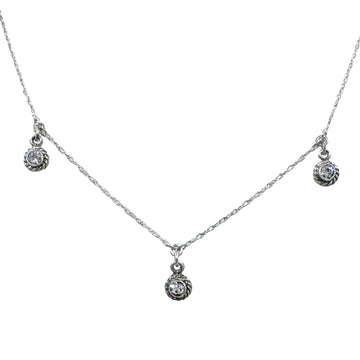 Santa Monica Triple Drop Choker