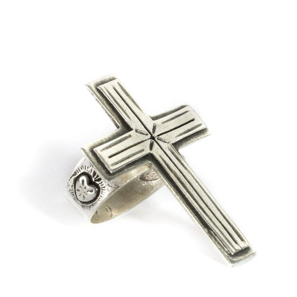 Santismo Cross Ring-Virgins Saints and Angels-Swag Designer Jewelry