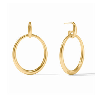 Laguna Doorknocker Earring