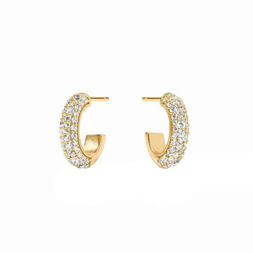 Stardust Hoop Earrrings