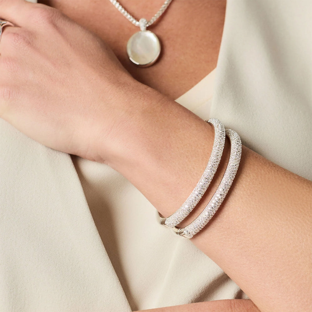 Stardust Hinged Bangle