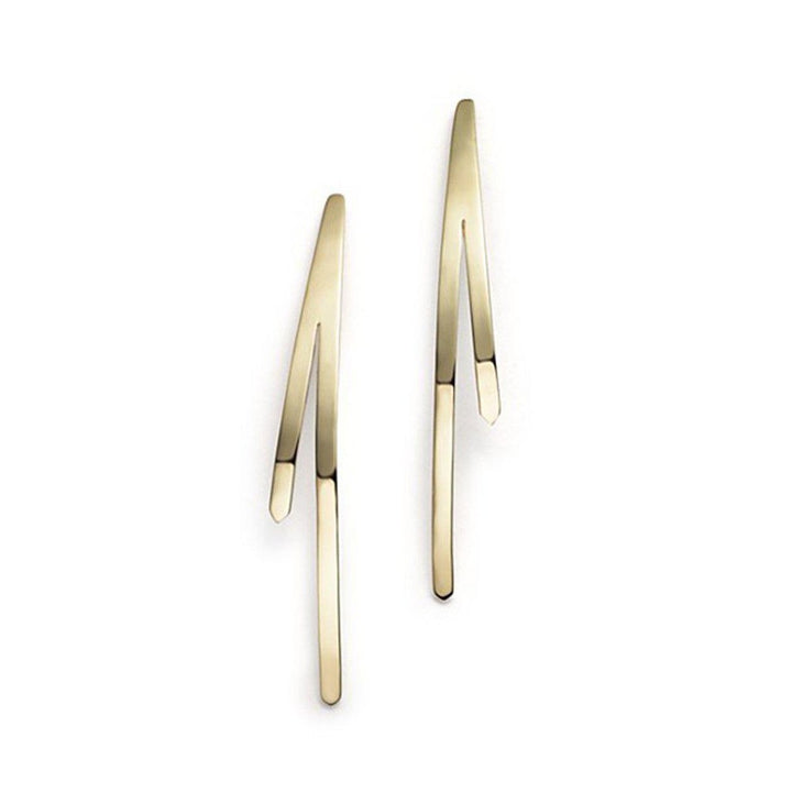 Short Bar Reflector Earrings-Lana Jewelry-Swag Designer Jewelry