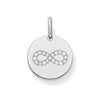 Silver Engravable Disc Necklace-Thomas Sabo-Swag Designer Jewelry