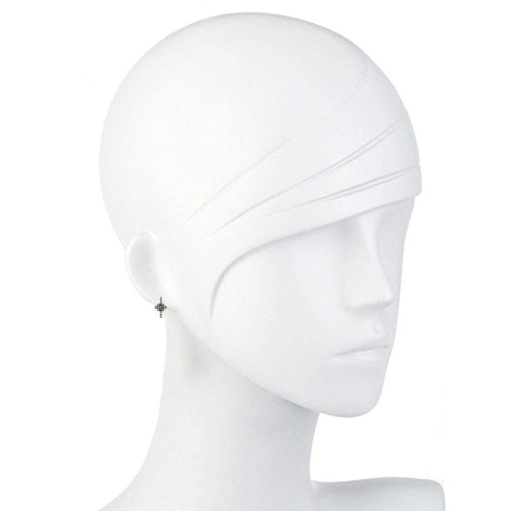 Silver Hoop Earring-Bijou Amani-Swag Designer Jewelry