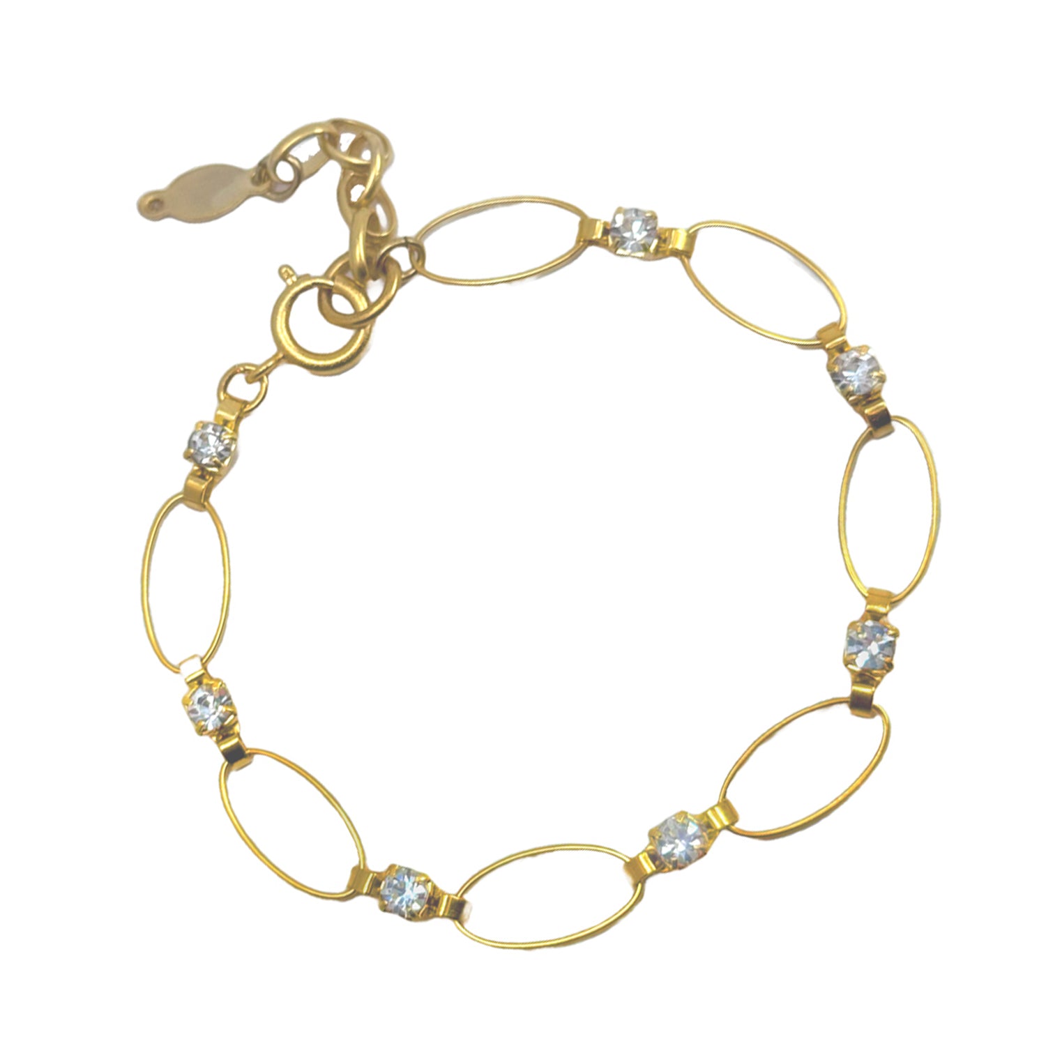 Stationed Eyelet Bracelet-La Vie Parisienne-Swag Designer Jewelry