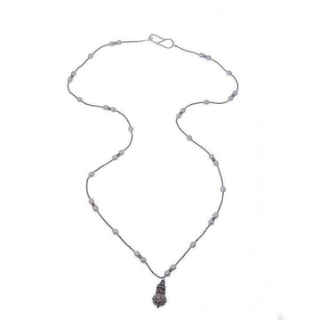 Stationed Pearls with Seed Pearls-Andrea Barnett-Swag Designer Jewelry