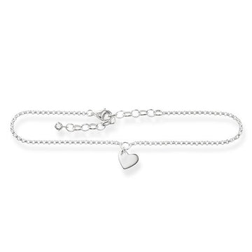 Sterling Silver Engravable Ankle Bracelet-Thomas Sabo-Swag Designer Jewelry