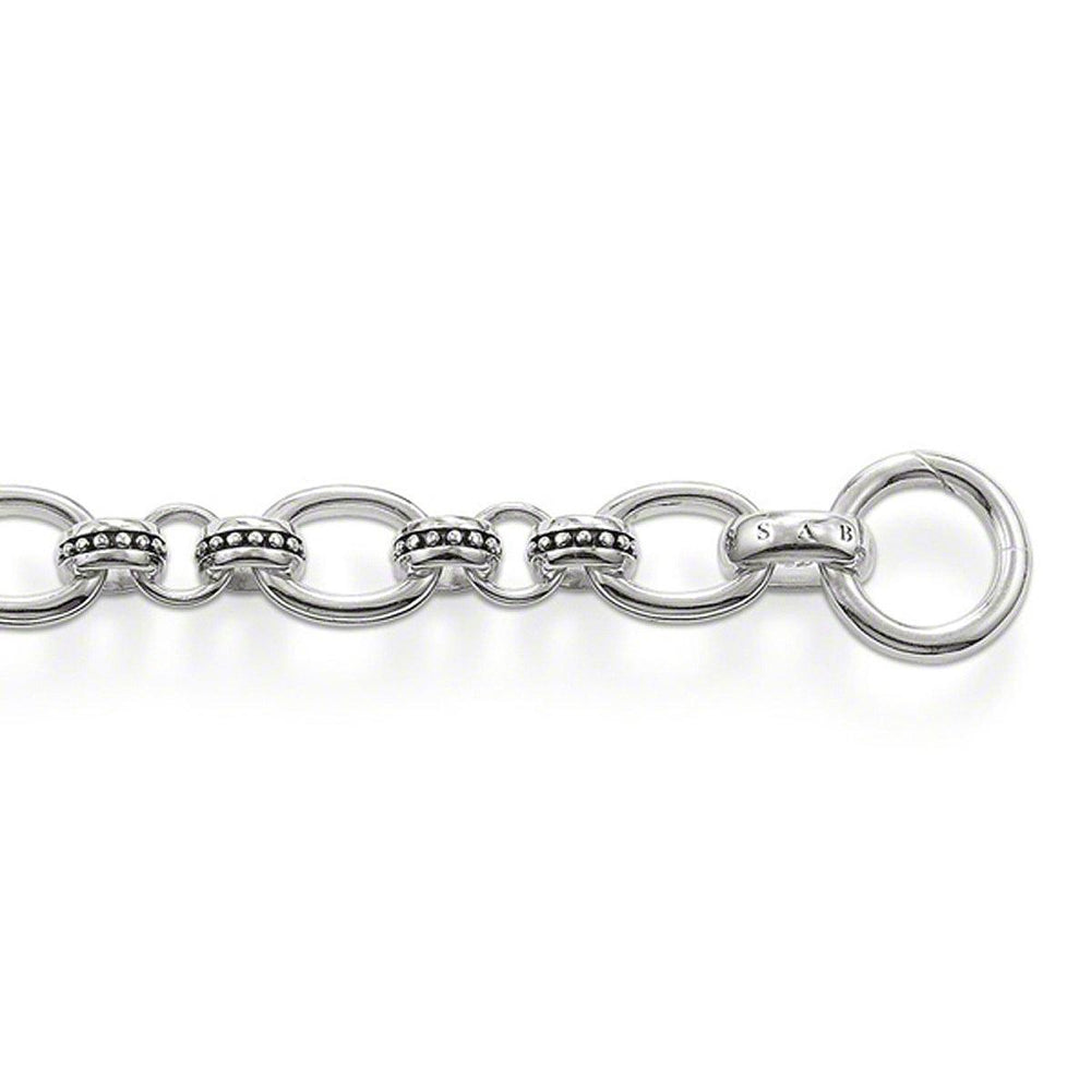 Sterling Silver Link Bracelet-Thomas Sabo-Swag Designer Jewelry