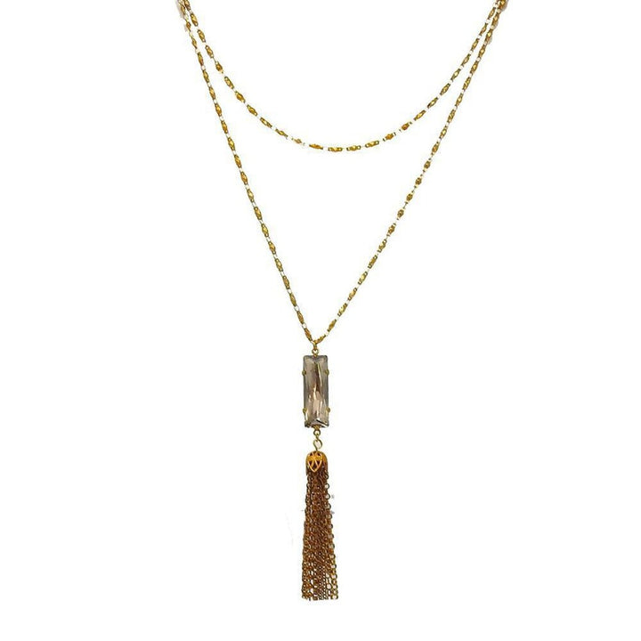 Tassel Pendant-La Vie Parisienne-Swag Designer Jewelry