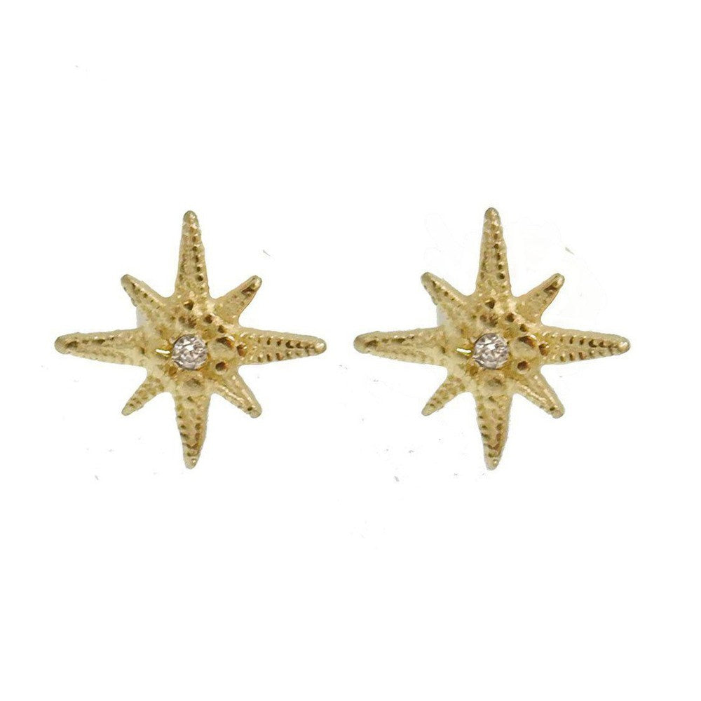 Tiny Gratitude Star Studs-Robin Haley-Swag Designer Jewelry