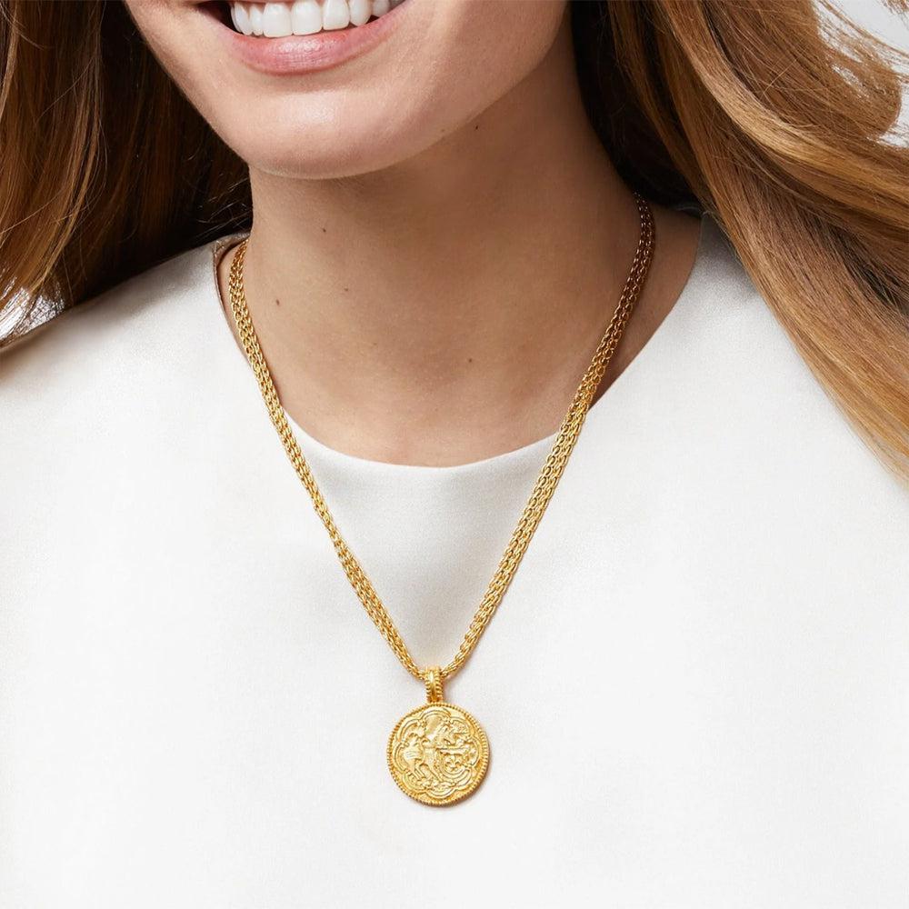 Trieste Coin Pendant-Julie Vos-Swag Designer Jewelry