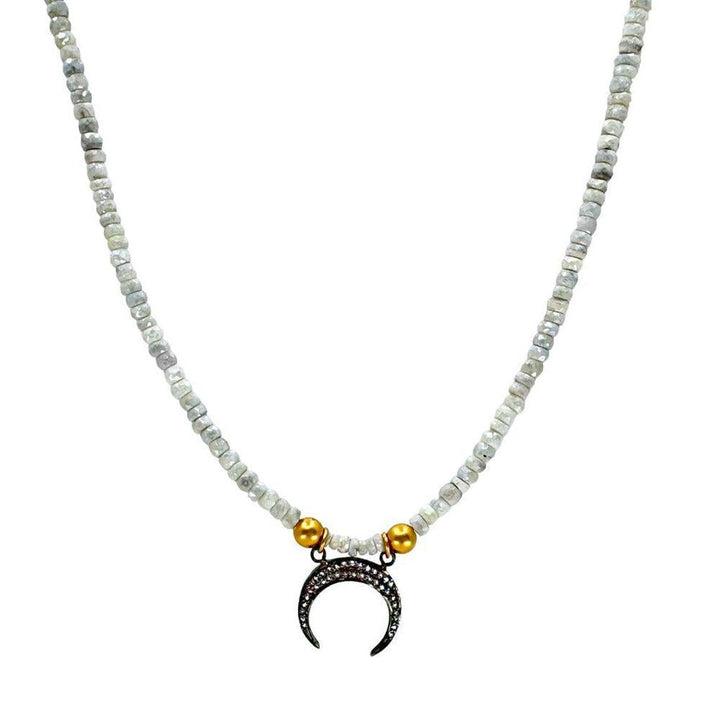 White Agate Necklace-Catherine Page-Swag Designer Jewelry