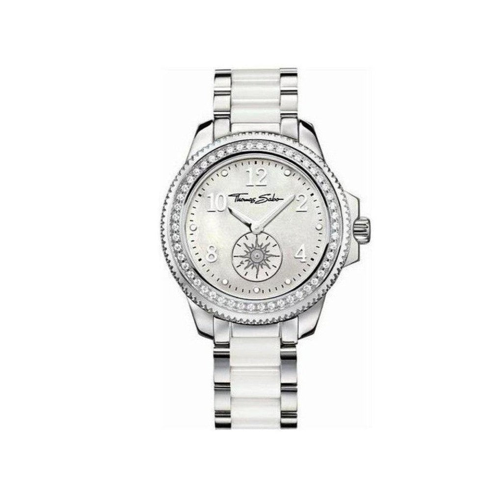 White Ceramic Watch-Thomas Sabo-Swag Designer Jewelry