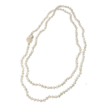 White Marianne Necklace-In 2 Design-Swag Designer Jewelry