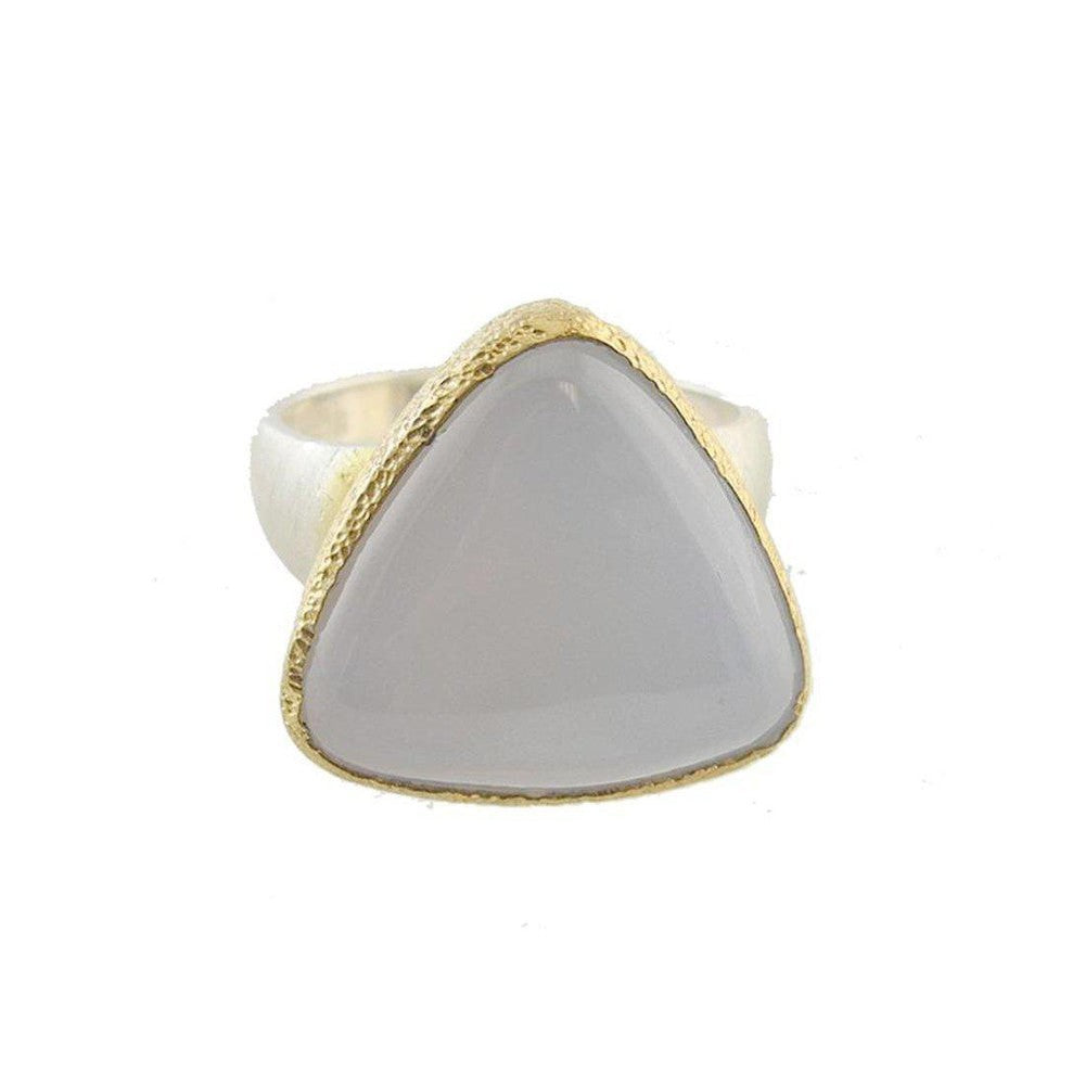 Chalcedony Ring-Vasant-Swag Designer Jewelry