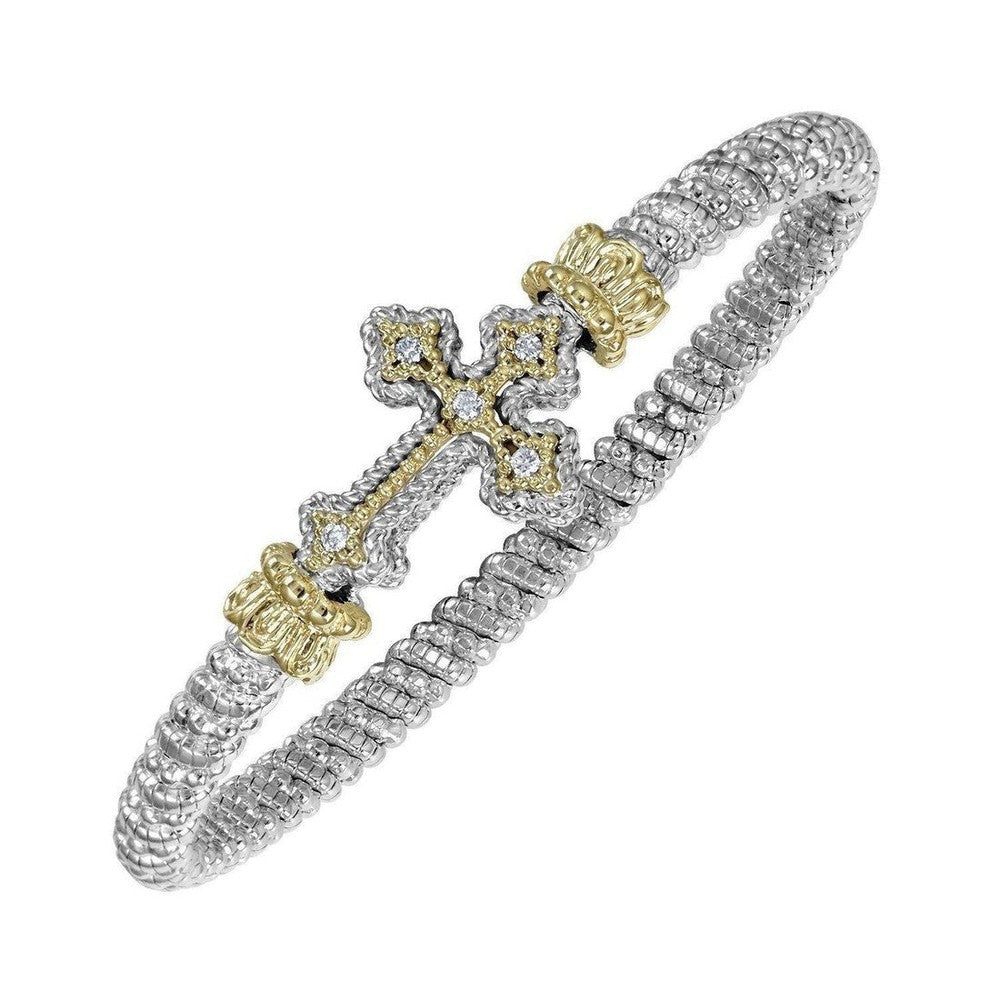 Diamond Cross Bracelet-Vahan-Swag Designer Jewelry